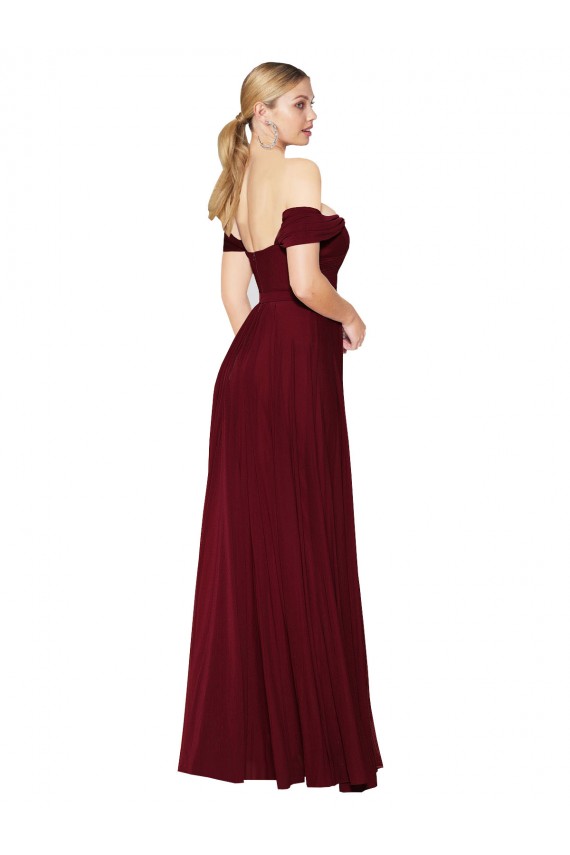 Discount Chiffon Mermaid Long Sleeveless Formal Dress