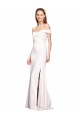 Discount Stretch Crepe Mermaid Long Sleeveless White Formal Dress